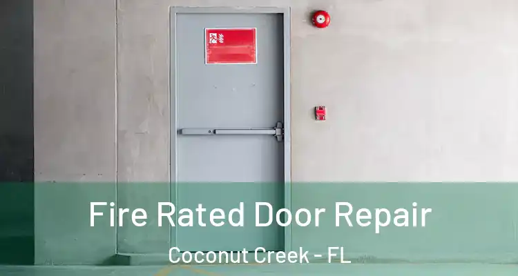  Fire Rated Door Repair Coconut Creek - FL