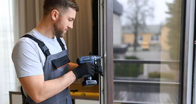 Sliding Screen Door Handle Repair in Coconut Creek, FL