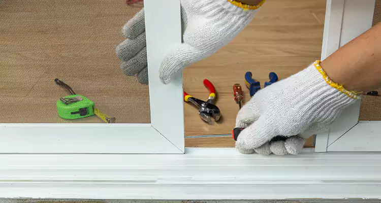 Sliding Glass Door Off Rails Repair in Coconut Creek, FL