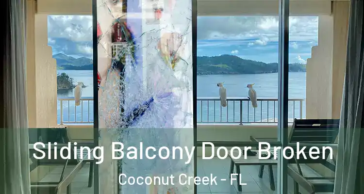 Sliding Balcony Door Broken Coconut Creek - FL