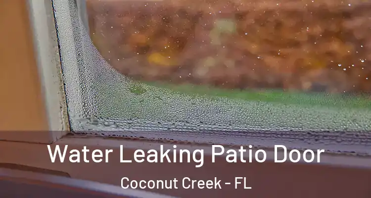  Water Leaking Patio Door Coconut Creek - FL